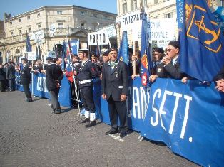 I partecipanti alla manifestazione